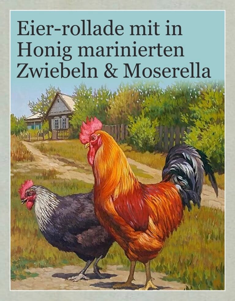 eir-rollade mit honig