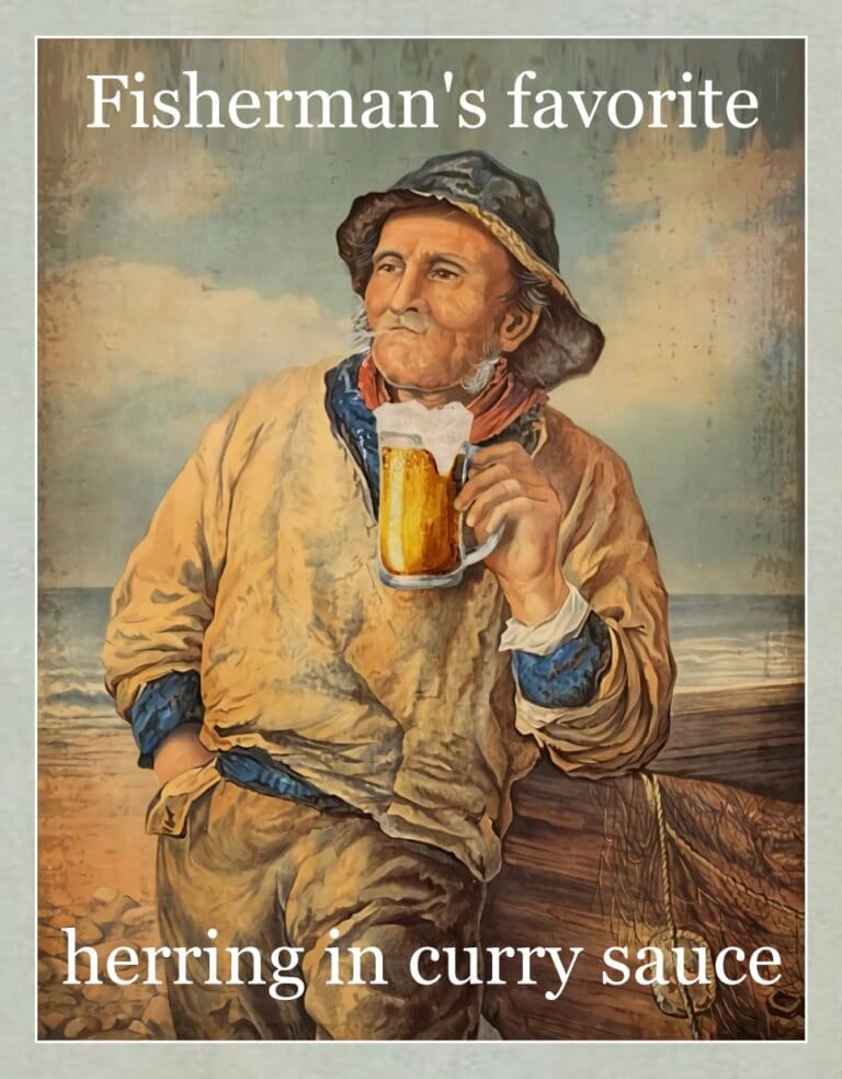 fisherman's favourite herring in curry sauce
