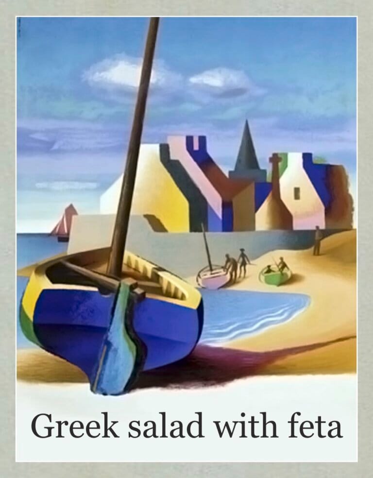 greek salad with feta