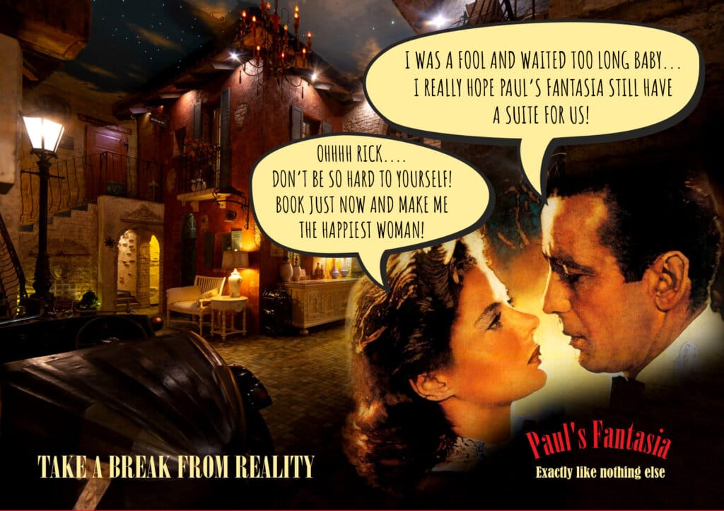 booking reminder paul's fantasia