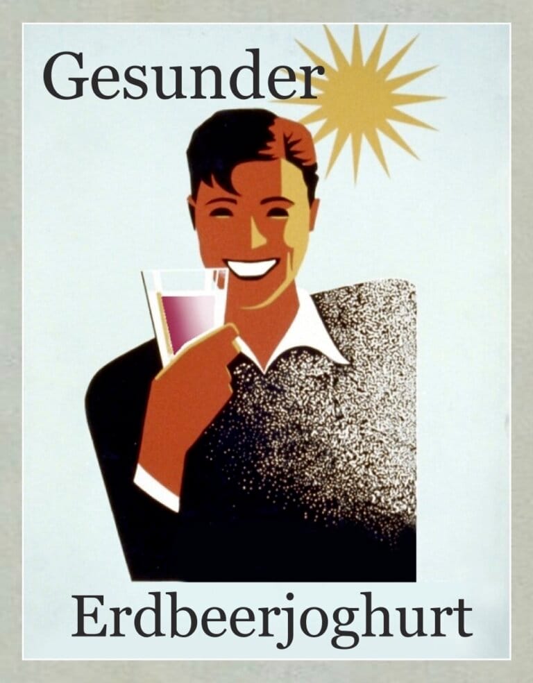 gesunder erdbeerjoghurt