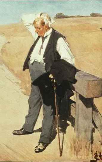 paul's fantasia welcome plate, tired thirsty traveler, vintage poster